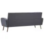 Sofá de 3 plazas de tela gris claro de , Sofás - Ref: Foro24-246994, Precio: 296,62 €, Descuento: %