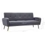 Sofá de 3 plazas de tela gris claro de , Sofás - Ref: Foro24-246994, Precio: 296,62 €, Descuento: %