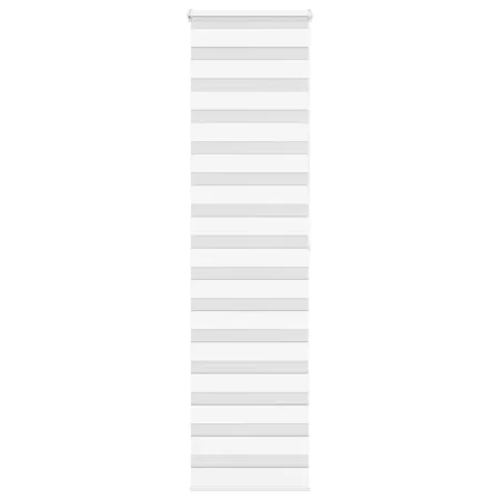 Estor cebra blanco 65x200 cm tejido ancho 60,9 cm poliéster by , Blinds and blinds - Ref: Foro24-4014774, Price: 22,58 €, Dis...