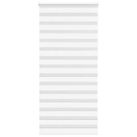 Estor cebra blanco 100x230 cm tejido ancho 95,9 cm poliéster de , Persianas y estores - Ref: Foro24-4014807, Precio: 31,19 €,...