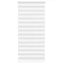 Estor cebra blanco 100x230 cm tejido ancho 95,9 cm poliéster de , Persianas y estores - Ref: Foro24-4014807, Precio: 31,19 €,...