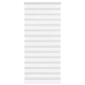 Estor cebra blanco 100x200 cm tejido ancho 95,9 cm poliéster by , Blinds and blinds - Ref: Foro24-4014781, Price: 30,71 €, Di...