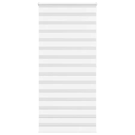 Estor cebra blanco 100x200 cm tejido ancho 95,9 cm poliéster by , Blinds and blinds - Ref: Foro24-4014781, Price: 30,71 €, Di...