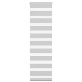 Estor cebra gris claro 40x100cm tejido ancho 35,9 cm poliéster by , Blinds and blinds - Ref: Foro24-4014405, Price: 15,57 €, ...