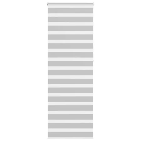 Estor cebra gris claro 80x230 cm tejido ancho 75,9 cm poliéster by , Blinds and blinds - Ref: Foro24-4014491, Price: 29,54 €,...