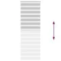 Estor cebra gris claro 80x230 cm tejido ancho 75,9 cm poliéster by , Blinds and blinds - Ref: Foro24-4014491, Price: 29,54 €,...