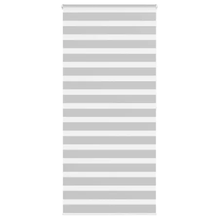 Estor cebra gris claro 115x200cm tejido ancho 110,9cm poliéster de , Persianas y estores - Ref: Foro24-4014472, Precio: 30,96...