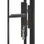 Schwarzes Gartentor aus Stahl 1x1,75 m von vidaXL, Gartentore - Ref: Foro24-143059, Preis: 128,14 €, Rabatt: %