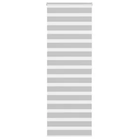 Estor cebra gris claro 85x200cm tejido ancho 80,9 cm poliéster by , Blinds and blinds - Ref: Foro24-4014466, Price: 24,78 €, ...