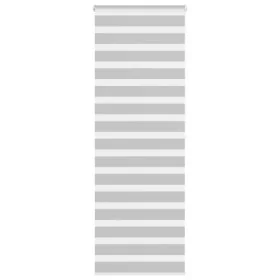 Estor cebra gris claro 75x200cm tejido ancho 70,9 cm poliéster by , Blinds and blinds - Ref: Foro24-4014464, Price: 25,31 €, ...