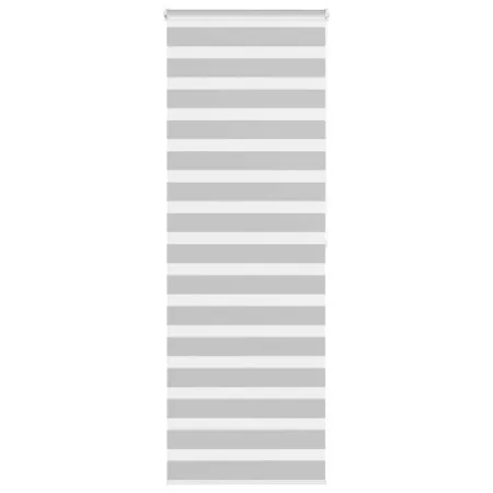 Estor cebra gris claro 75x200cm tejido ancho 70,9 cm poliéster by , Blinds and blinds - Ref: Foro24-4014464, Price: 25,31 €, ...