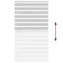 Estor cebra gris claro 125x230cm tejido ancho 120,9cm poliéster by , Blinds and blinds - Ref: Foro24-4014500, Price: 35,62 €,...