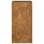 Jardinera oxidada 40x40x80 cm acero corten von , Töpfe und Pflanzgefäße - Ref: Foro24-860709, Preis: 83,78 €, Rabatt: %