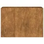 Jardinera oxidada 120x40x80 cm acero corten de , Maceteros y jardineras - Ref: Foro24-860723, Precio: 128,85 €, Descuento: %