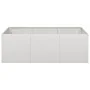 Jardinera 120x80x40 cm acero inoxidable by , Pots and planters - Ref: Foro24-860749, Price: 115,51 €, Discount: %