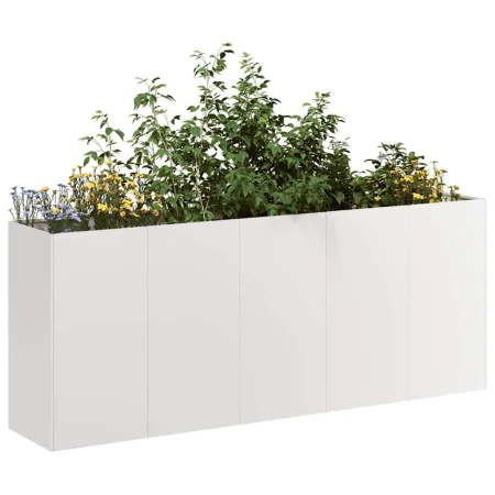 Jardinera 200x40x80 cm acero inoxidable by , Pots and planters - Ref: Foro24-860728, Price: 237,78 €, Discount: %