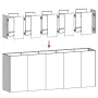 Jardinera 200x40x80 cm acero inoxidable by , Pots and planters - Ref: Foro24-860728, Price: 237,78 €, Discount: %