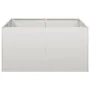 Jardinera 80x80x40 cm Acero inoxidable de , Maceteros y jardineras - Ref: Foro24-860742, Precio: 98,51 €, Descuento: %