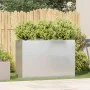 Jardinera 120x40x80 cm acero inoxidable by , Pots and planters - Ref: Foro24-860721, Price: 179,65 €, Discount: %