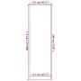 Felpudo azul 115x400 cm by , Doormats - Ref: Foro24-4105577, Price: 90,54 €, Discount: %