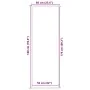 Felpudo antracita 60x180 cm de , Felpudos - Ref: Foro24-4105549, Precio: 24,81 €, Descuento: %