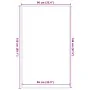 Felpudo negro 90x150 cm von , Fußmatten - Ref: Foro24-4105563, Preis: 35,55 €, Rabatt: %