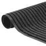 Felpudo a rayas negro y gris 90x150 cm by , Doormats - Ref: Foro24-4105596, Price: 34,30 €, Discount: %