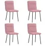 Sillas de comedor 4 unidades terciopelo rosa von , Essstühle - Ref: Foro24-3315313, Preis: 166,28 €, Rabatt: %