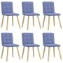 Sillas de comedor 6 uds tela azul jeans von , Essstühle - Ref: Foro24-3315448, Preis: 288,52 €, Rabatt: %