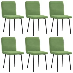 Sillas de comedor 6 unidades terciopelo verde claro von , Essstühle - Ref: Foro24-3315506, Preis: 248,18 €, Rabatt: %