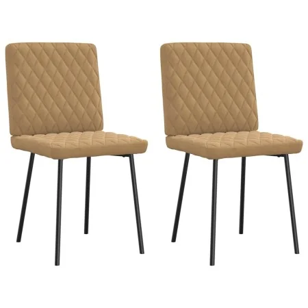 Sillas de comedor 2 unidades terciopelo marrón von , Essstühle - Ref: Foro24-4101111, Preis: 85,43 €, Rabatt: %