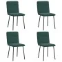 Sillas de comedor 4 unidades terciopelo verde oscuro by , dining chairs - Ref: Foro24-3315311, Price: 166,25 €, Discount: %