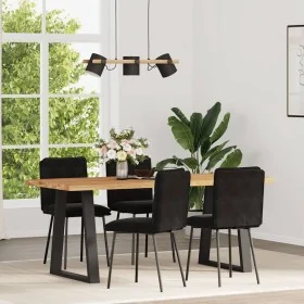Sillas de comedor 4 unidades terciopelo negro von , Essstühle - Ref: Foro24-3315415, Preis: 172,05 €, Rabatt: %