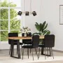 Sillas de comedor 4 unidades terciopelo negro de , Sillas de comedor - Ref: Foro24-3315415, Precio: 172,04 €, Descuento: %