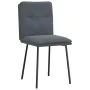 Sillas de comedor 6 unidades terciopelo gris oscuro by , dining chairs - Ref: Foro24-3315680, Price: 256,44 €, Discount: %
