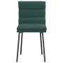 Sillas de comedor 6 unidades terciopelo verde oscuro de , Sillas de comedor - Ref: Foro24-3315654, Precio: 267,82 €, Descuent...