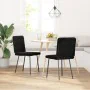 Sillas de comedor 2 unidades terciopelo negro de , Sillas de comedor - Ref: Foro24-4101139, Precio: 88,68 €, Descuento: %