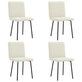 Sillas de comedor 4 unidades terciopelo crema von , Essstühle - Ref: Foro24-3315242, Preis: 167,69 €, Rabatt: %