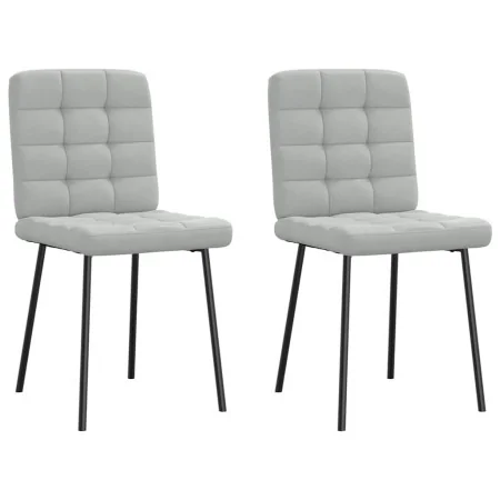 Sillas de comedor 2 unidades terciopelo gris claro von , Essstühle - Ref: Foro24-4101080, Preis: 90,05 €, Rabatt: %