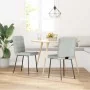Sillas de comedor 2 unidades terciopelo gris claro von , Essstühle - Ref: Foro24-4101080, Preis: 90,05 €, Rabatt: %