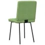 Sillas de comedor 6 unidades terciopelo verde claro de , Sillas de comedor - Ref: Foro24-3315476, Precio: 246,05 €, Descuento: %