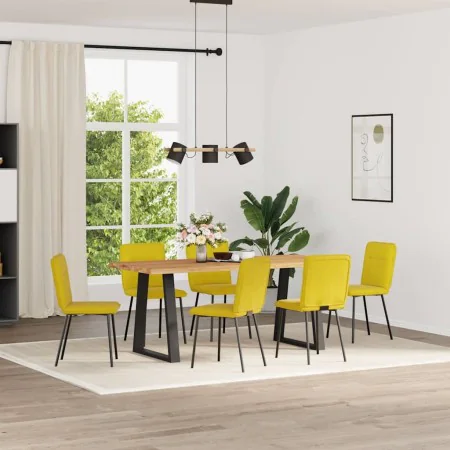 Sillas de comedor 6 unidades terciopelo amarillo von , Essstühle - Ref: Foro24-3315586, Preis: 247,35 €, Rabatt: %