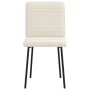 Sillas de comedor 6 unidades de terciopelo crema by , dining chairs - Ref: Foro24-3315512, Price: 250,14 €, Discount: %