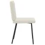 Sillas de comedor 6 unidades de terciopelo crema by , dining chairs - Ref: Foro24-3315512, Price: 250,14 €, Discount: %