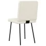 Sillas de comedor 6 unidades de terciopelo crema by , dining chairs - Ref: Foro24-3315512, Price: 250,14 €, Discount: %