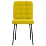Sillas de comedor 6 unidades terciopelo amarillo von , Essstühle - Ref: Foro24-3315457, Preis: 253,70 €, Rabatt: %