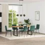 Sillas de comedor 6 unidades terciopelo verde oscuro de , Sillas de comedor - Ref: Foro24-3315616, Precio: 264,49 €, Descuent...