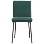 Sillas de comedor 6 unidades terciopelo verde oscuro de , Sillas de comedor - Ref: Foro24-3315616, Precio: 264,49 €, Descuent...