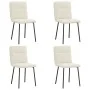 Sillas de comedor 4 unidades terciopelo crema von , Essstühle - Ref: Foro24-3315318, Preis: 169,35 €, Rabatt: %