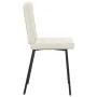 Sillas de comedor 2 unidades terciopelo crema de , Sillas de comedor - Ref: Foro24-4101089, Precio: 89,87 €, Descuento: %